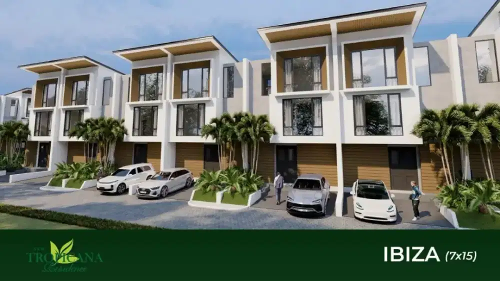 Rumah mewah 3lantai Tropicana Residence Batam Centre