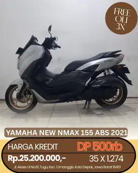 YAMAHA NEW NMAX 155 ABS 2021 CASH/KREDIT PROSES CEPAT SYARAT KTP/KK