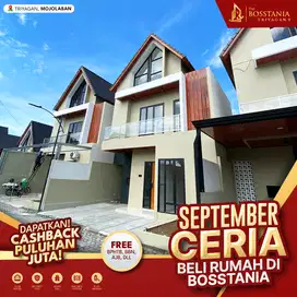Rumah Siap Huni Gaya Skandinavian di Jl. Solo - Tawangmangu