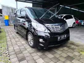Alphard 2011 hitam asli bali