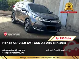 [ GARANSI 5TH ] Honda CRV CR-V CR V 2.0 CVT CKD AT Abu 2018/2019