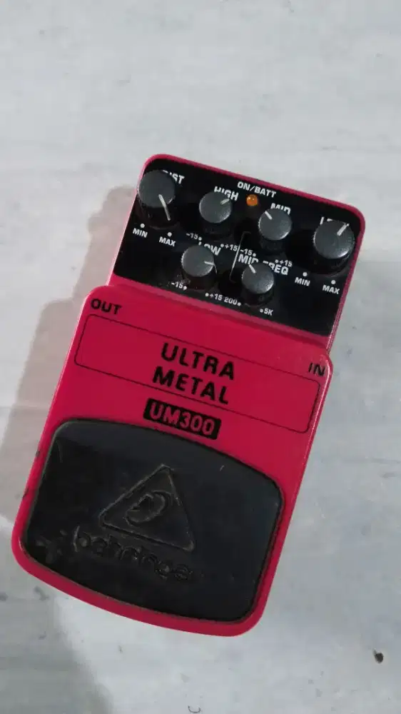 efek gitar behringer ultra metal mantap nett