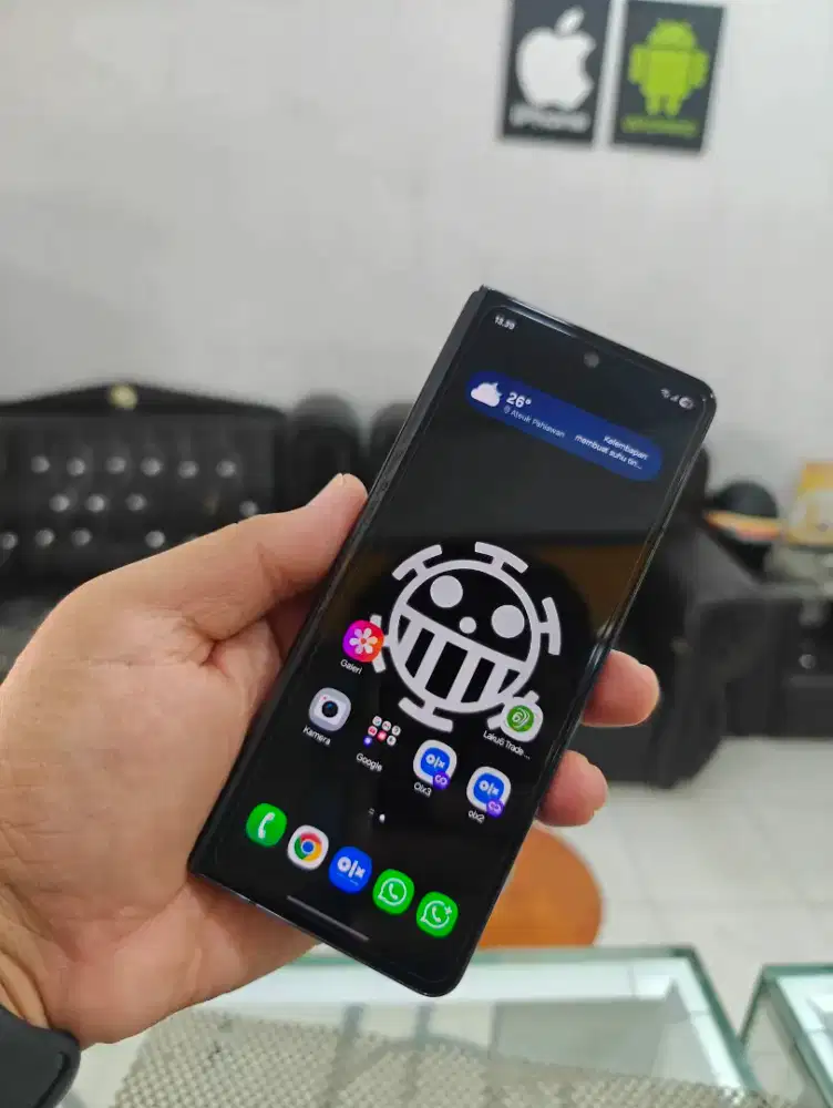 Samsung z fold 5 12/256GB minus lcd dalam lain aman