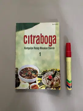 KUMPULAN RESEP MAKANAN DAERAH – CITRA BOGA 1 – GRAMEDIA - PRELOVED