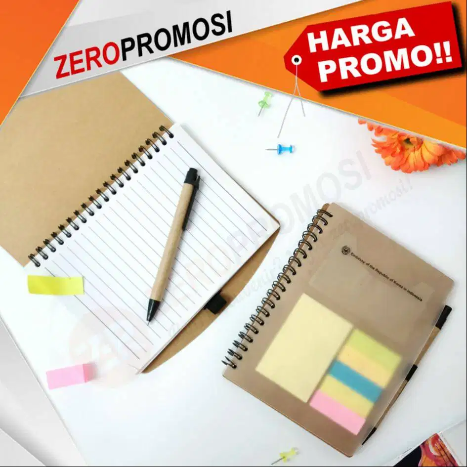 Souvenir Memo Transparant N-807 Recycle Promosi
