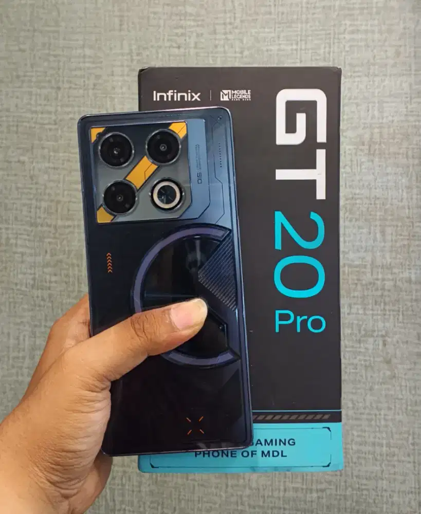 Infinix GT 20 Pro 8/256 Original Lengkap Fullset Mulus