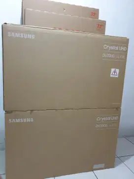 SAMSUNG SmartTV Digital 43 inch 4K UHD. 100% Baru, bisa VOD + Setting