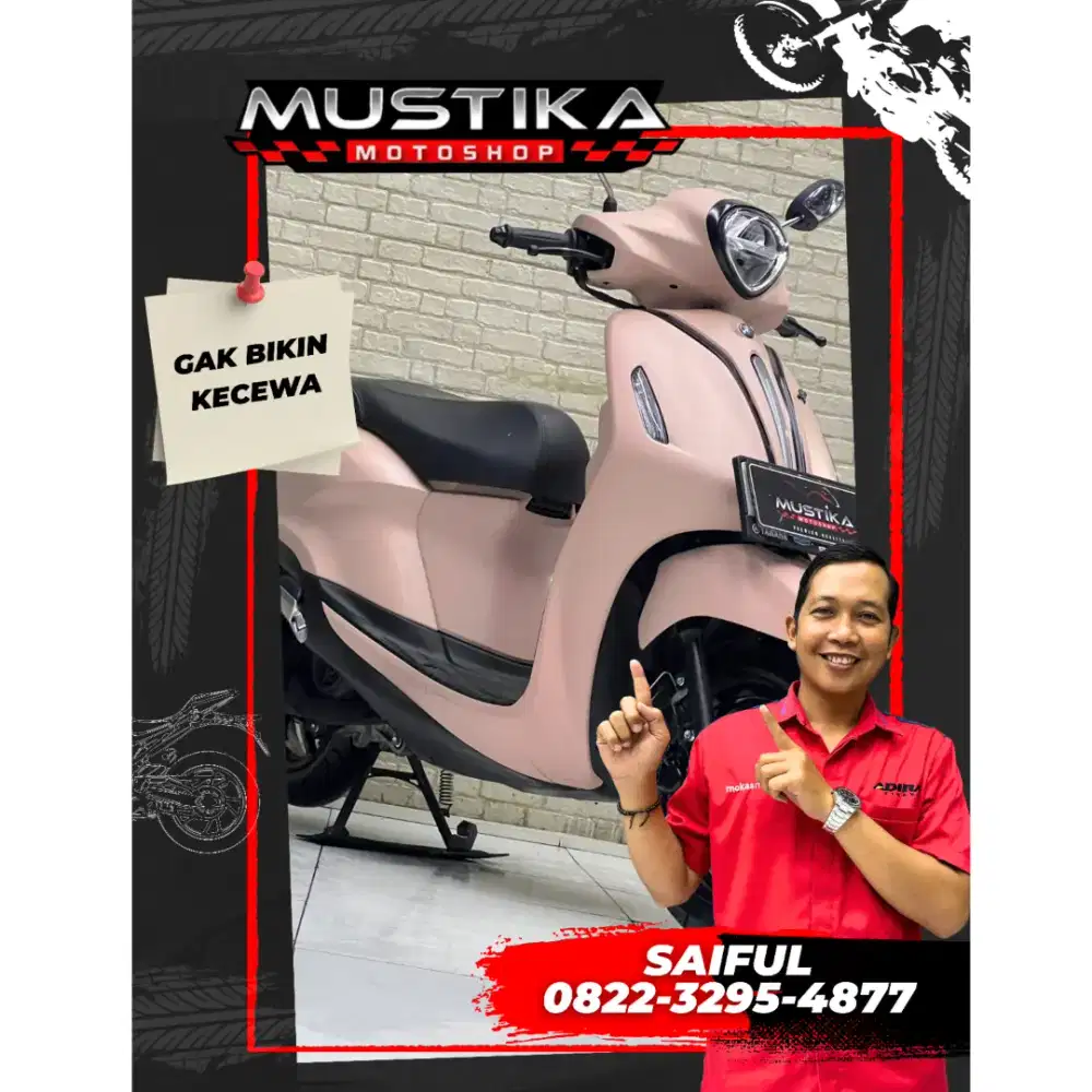 Odo 10rb Istimewa!!Yamaha Grand Fillano 2024 Warna Favorit-Mustika