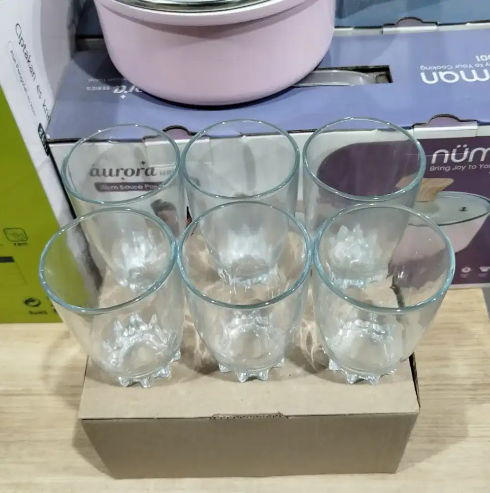 Gelas Kaca Belimbing 266ml
