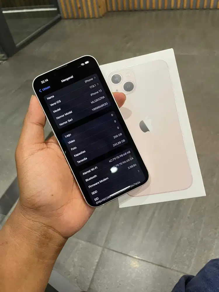 Iphone 13 256 beacukai resmi