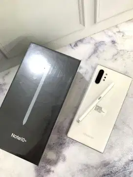 Samsung Note 10+ 12/512 White sein resmi indonesia lengkap