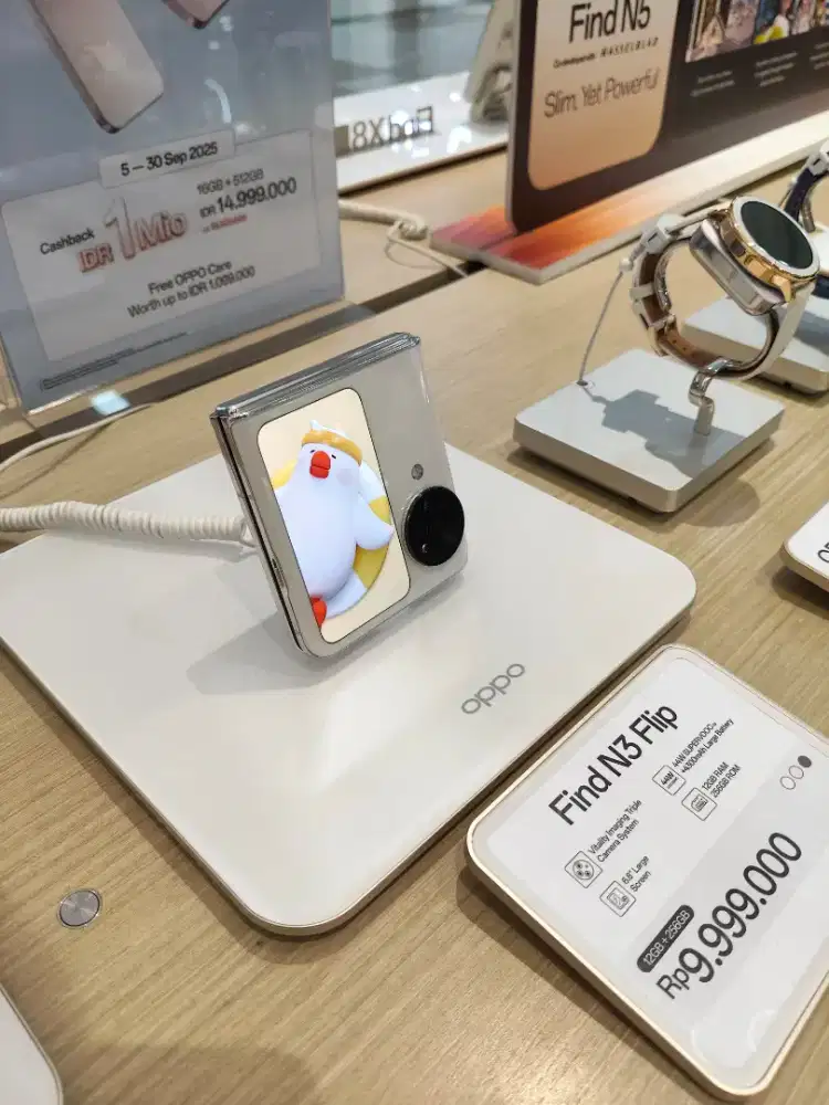 Promo cuci gudang Oppo find N3 flip New Garansi Resmi