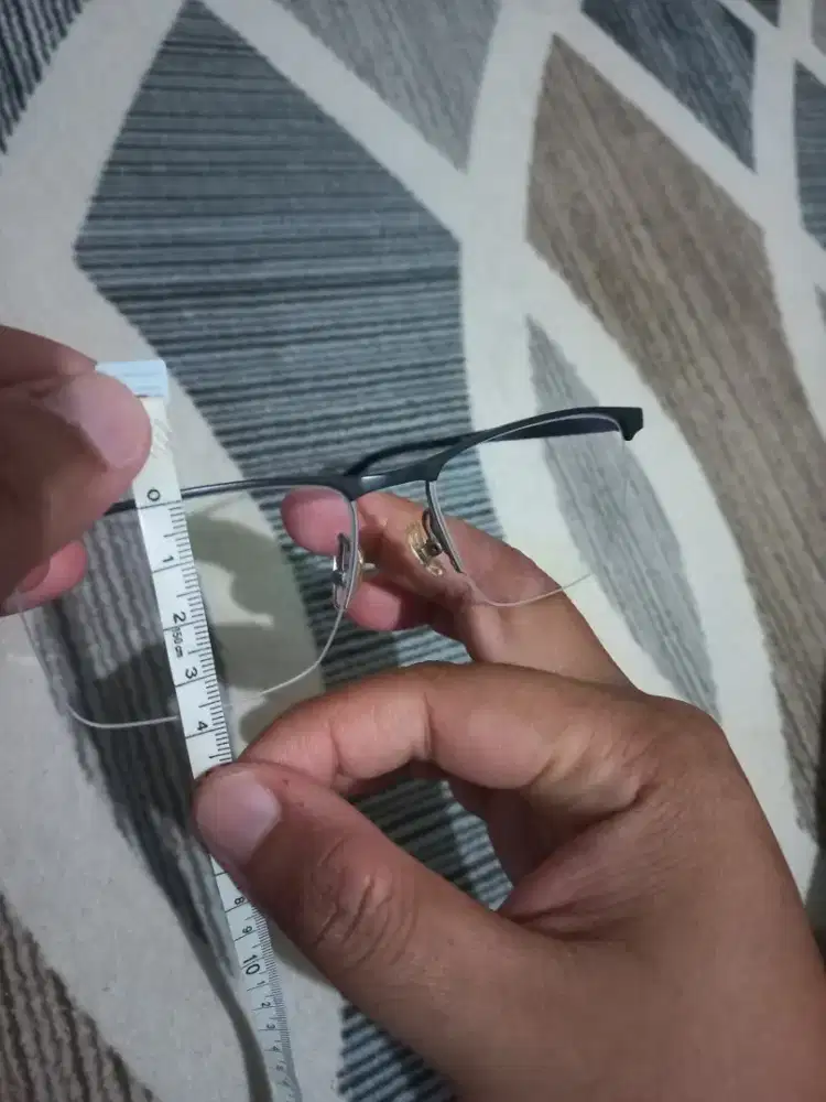 Kacamata owl half frame Titanium IP