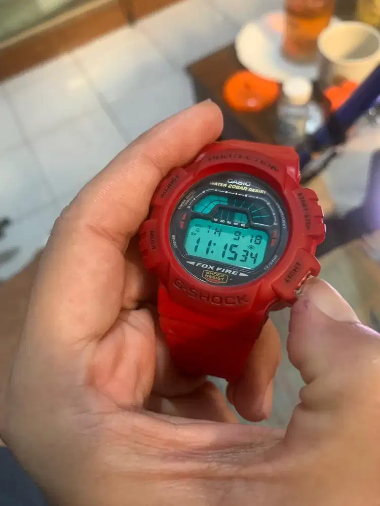 casio gshock dw 8700 fox fire