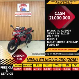 Kawasaki NINJA 250 SL tahun 2018 cash/kredit