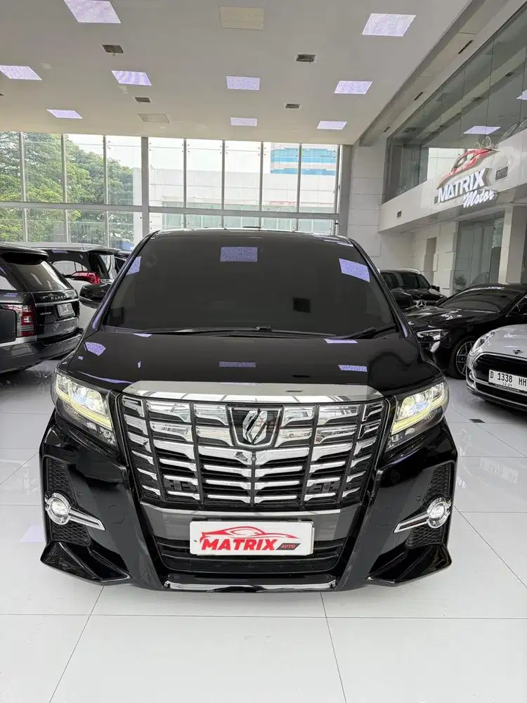 Toyota Alphard SC Premium sound 2017 Nik16 black Siap pakai