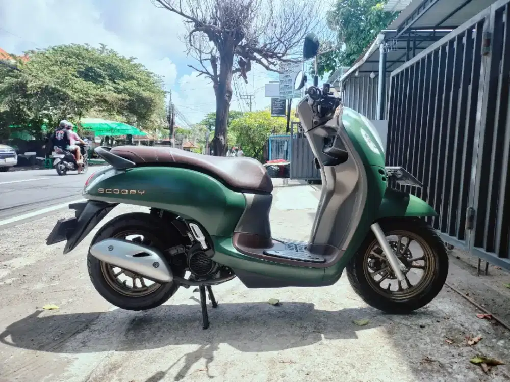 Scoopy hijau DP 500 Deva motor