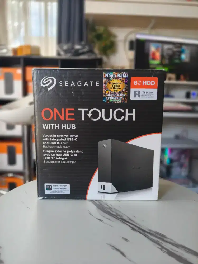 Hardisk Eksternal Portable 6 Tera Kesehatan 100% Garansi 6 Bulan