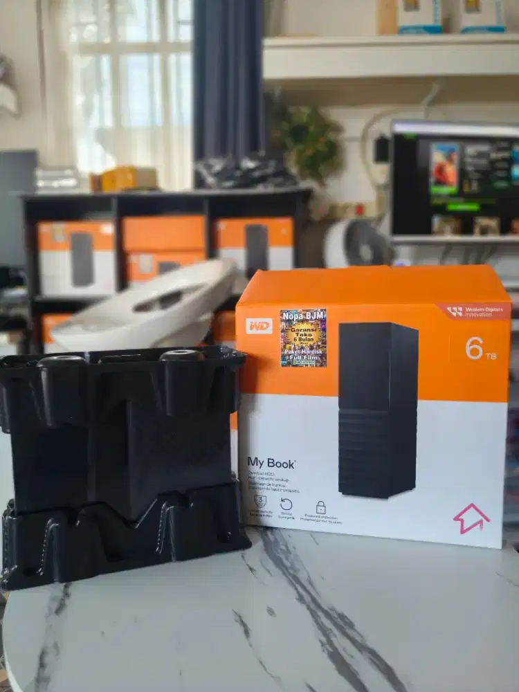 Hardisk Eksternal Portable 6 Tera Kesehatan 100% Garansi 6 Bulan