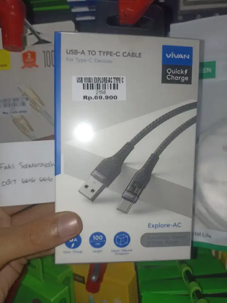 VIVAN Explore-AC USB-A to Type-C Cable