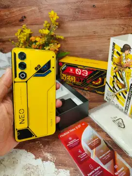 ZTE Nubia Neo 3 5G kuning 8/256 gb mulus 99% garansi resmi panjang
