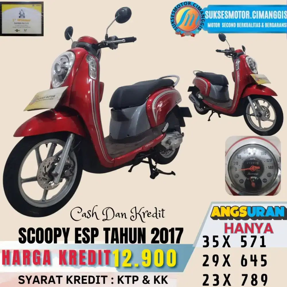 SCOOPY TERMURAH CASH KREDIT PROMO UNIT LAINYA KLIK PROFIL