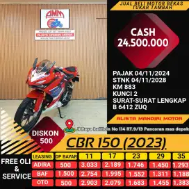Honda NEW CBR 150 R tahun 2023 KM LOW