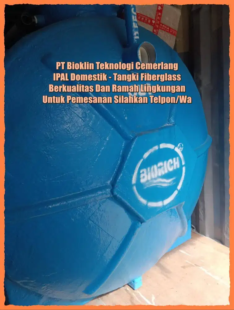 Tangki Ipal – IPAL – STP – Tangki Fiber Ipal – TANGKI Fiber STP