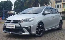 TDP 8,JT Toyota Yaris 1.5 TRD Sportivo Bensin-AT Silver 2017