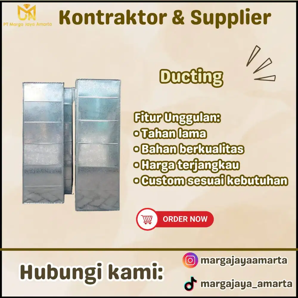 Ducting Premium - Harga Terjangkau