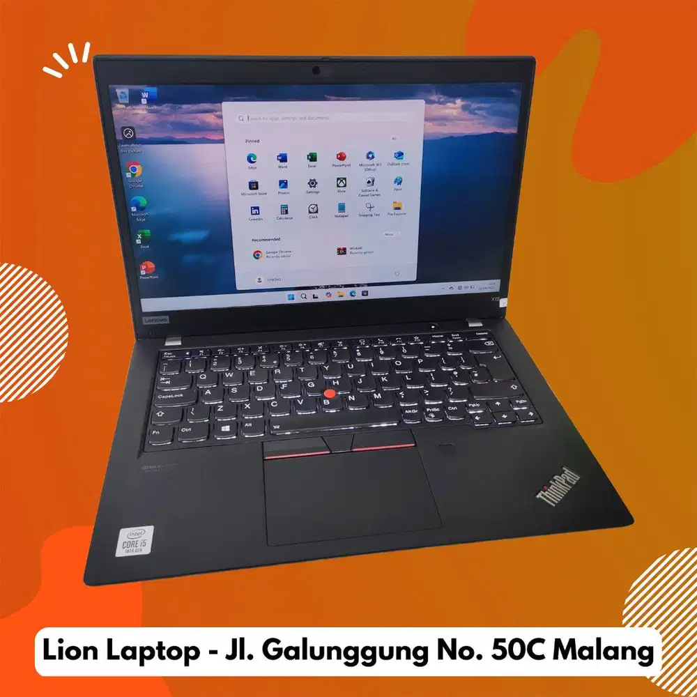 Core i5 Gen 10 slim mulus RAM 8GB SSD 256 Lenovo Thinkpad X13 [18|09]