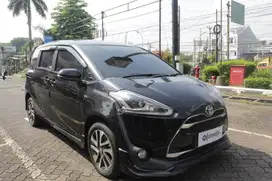 DP MURAH Toyota Sienta 1.5 Q Bensin-AT 2017 Hitam CCOMB