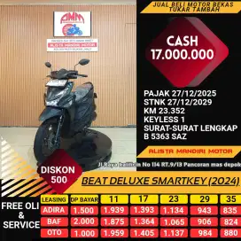 Honda NEW BEAT DELUXE SMARTKEY 2024 cash/kredit