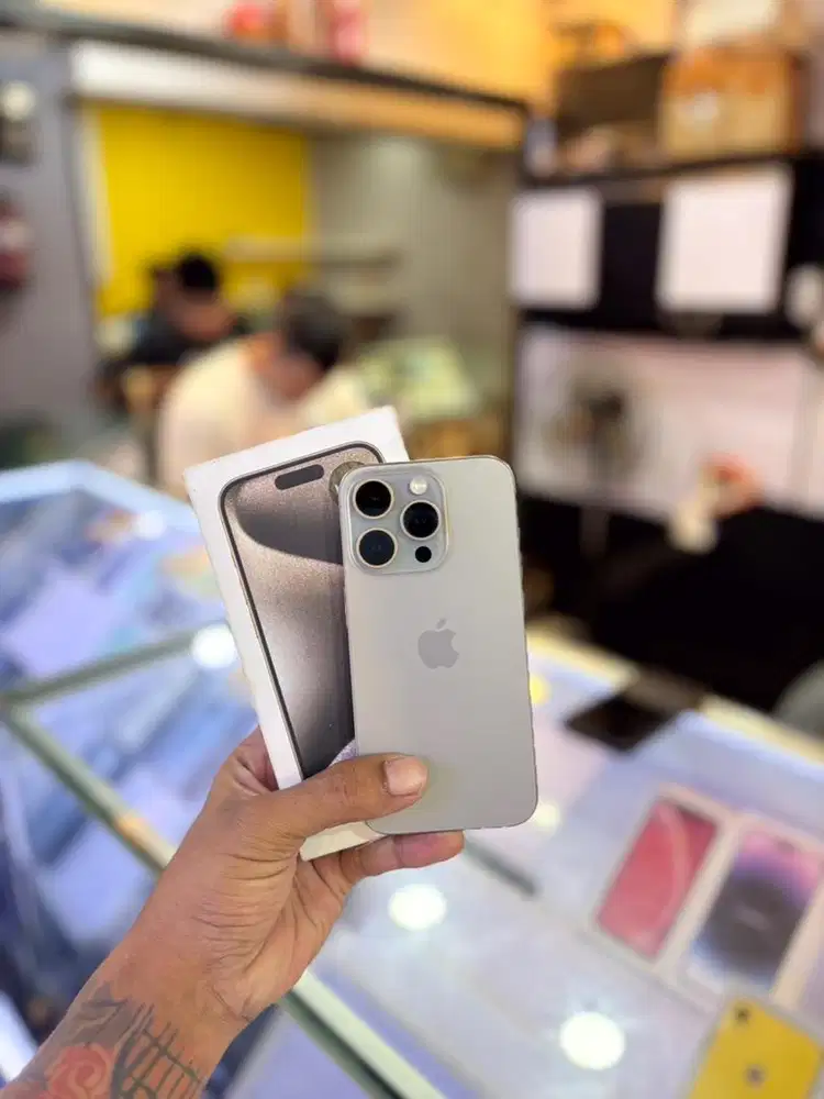 Iphone 15 pro 128gb ibox second nominus