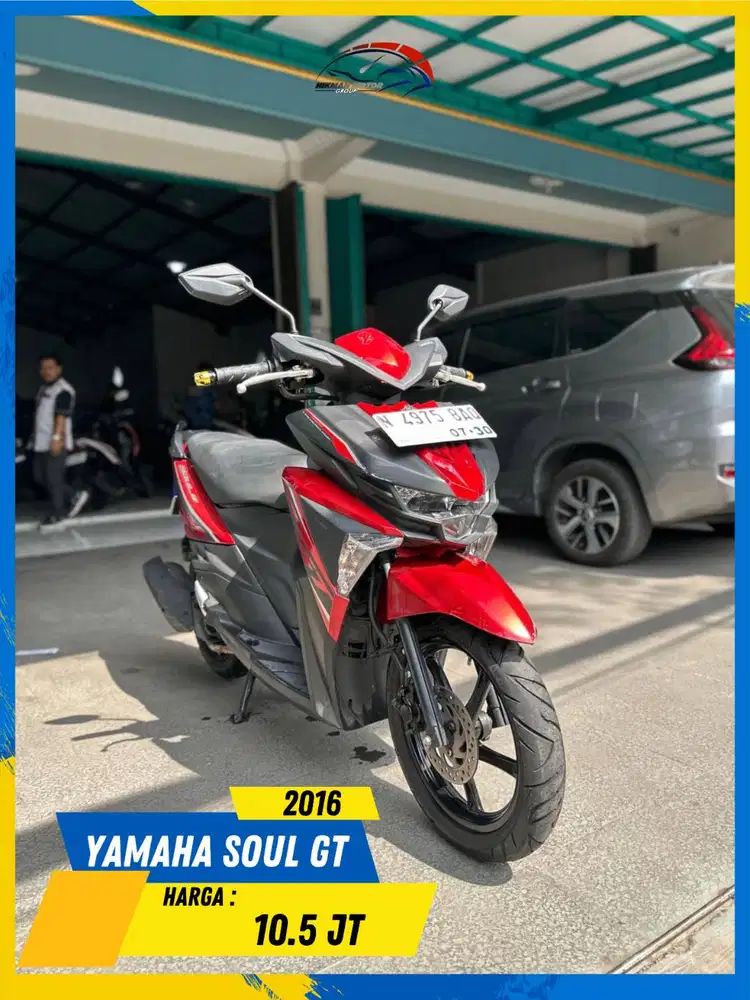 YAMAHA SOUL GT 2016 MESIN AMAN MASZEHH HIKMAH MOTOR KEPUH