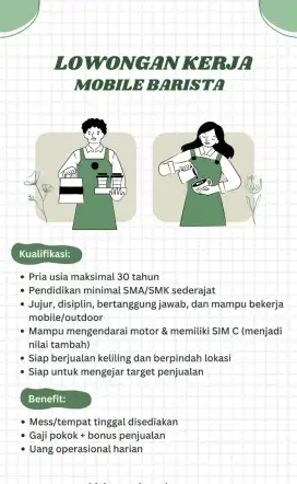 Mobile barista keliling