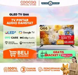 Coocaa google tv 32 inch QLED