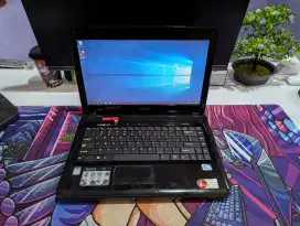 Laptop Office Axioo Neon HNM Intel Celeron B800 Ram 4GB HDD Termurah