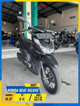 HONDA BEAT DELUXE 2021 NEGO SAMPE DEAL HIKMAH MOTOR KEPUH