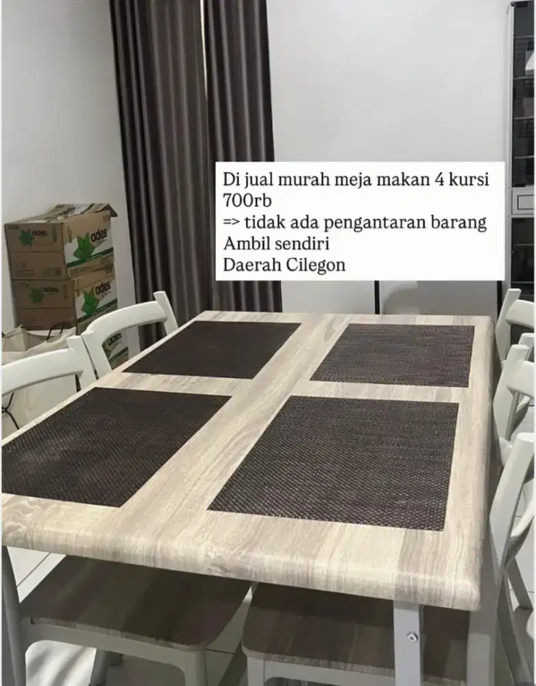 Meja makan like new