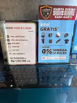 SEGAMPANG ITU CICILAN AXIOO HYPE R 5 OLED DAPETIN PROMO FREE 1-2x CCLN