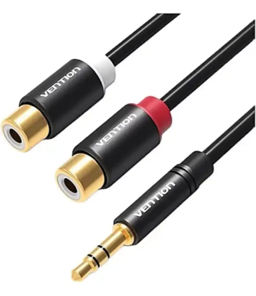 Kabel sambungan kabel RCA  ujung nya jack smartphone
