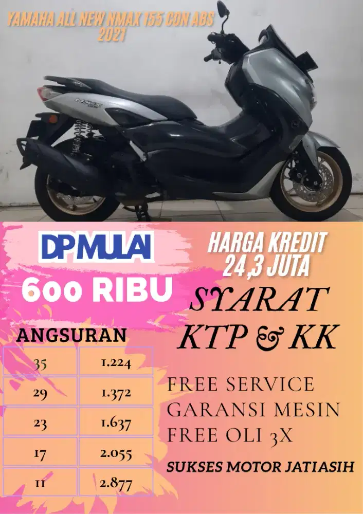 YAMAHA ALL NEW NMAX 155 CON ABS 2021