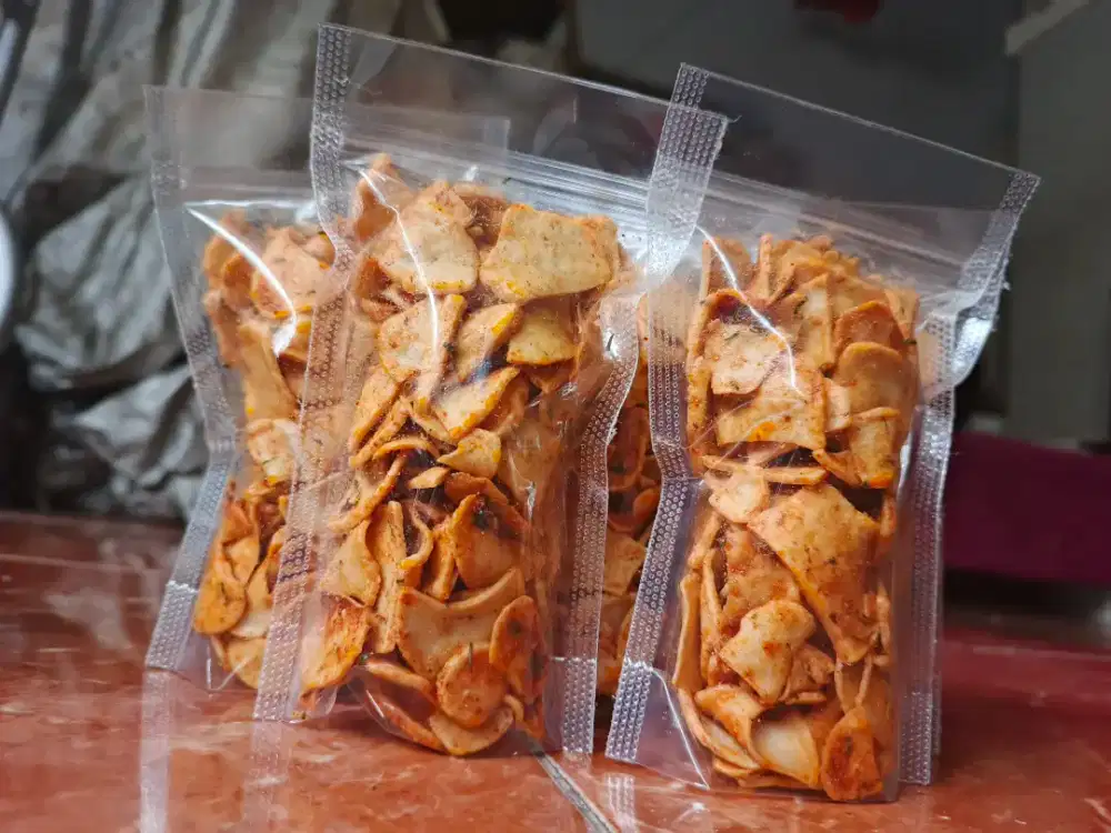 Basreng kerupuk seblak