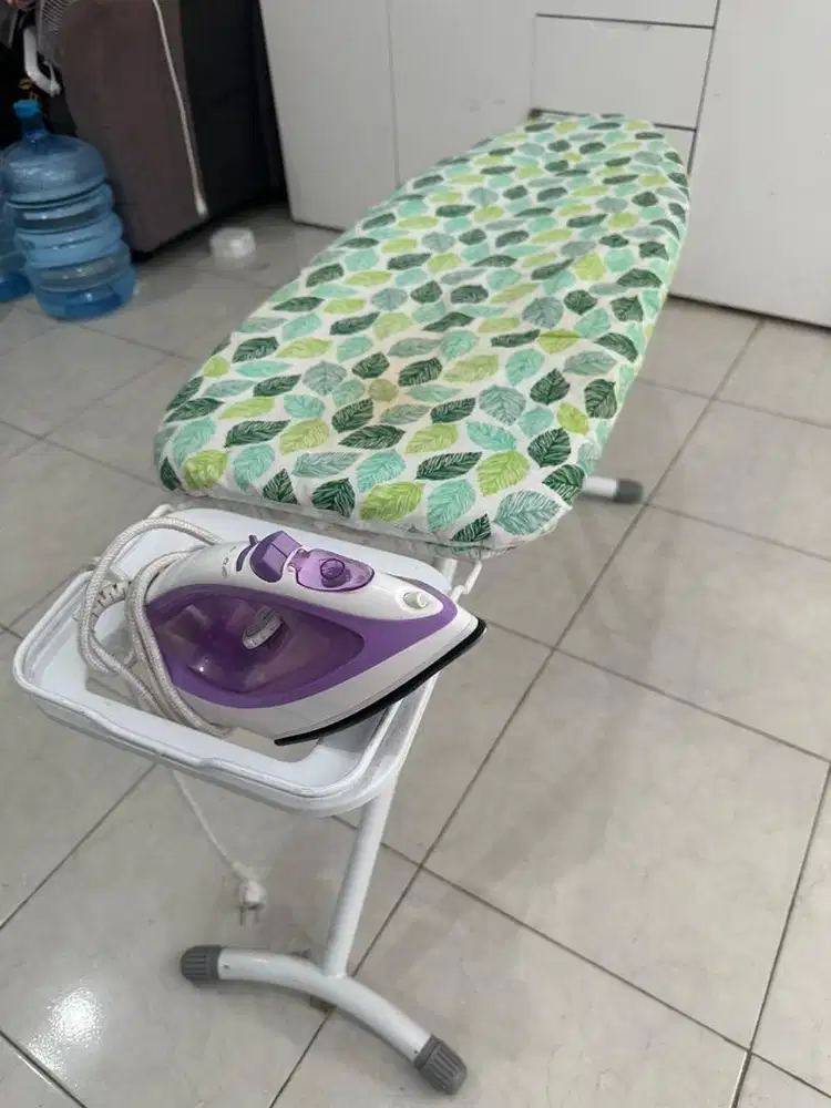 Setrika Philips Uap + Meja Setrika ACE/AZKO