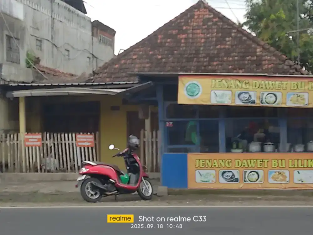 Dijual Rumah Tanah di Jalan Raya Nasional , Jetaan Kauman Tulungagung