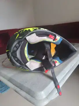 Jual helm cross JPX batik ori