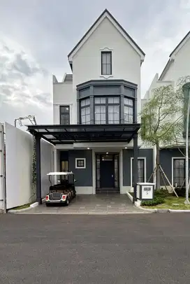 Rumah modern baru attic  4 kamar Cluster Louise, Gading Serpong