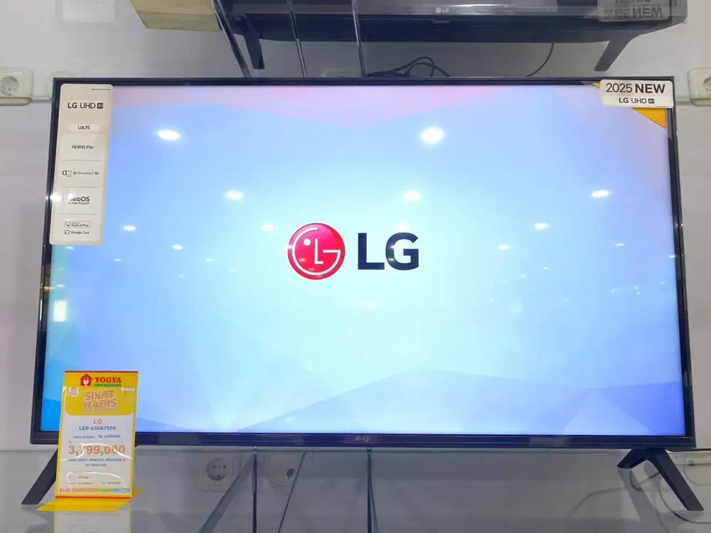 KREDIT TV LG LED 43”