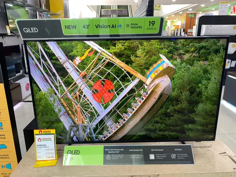 KREDIT TV SAMSUNG QLED 43”